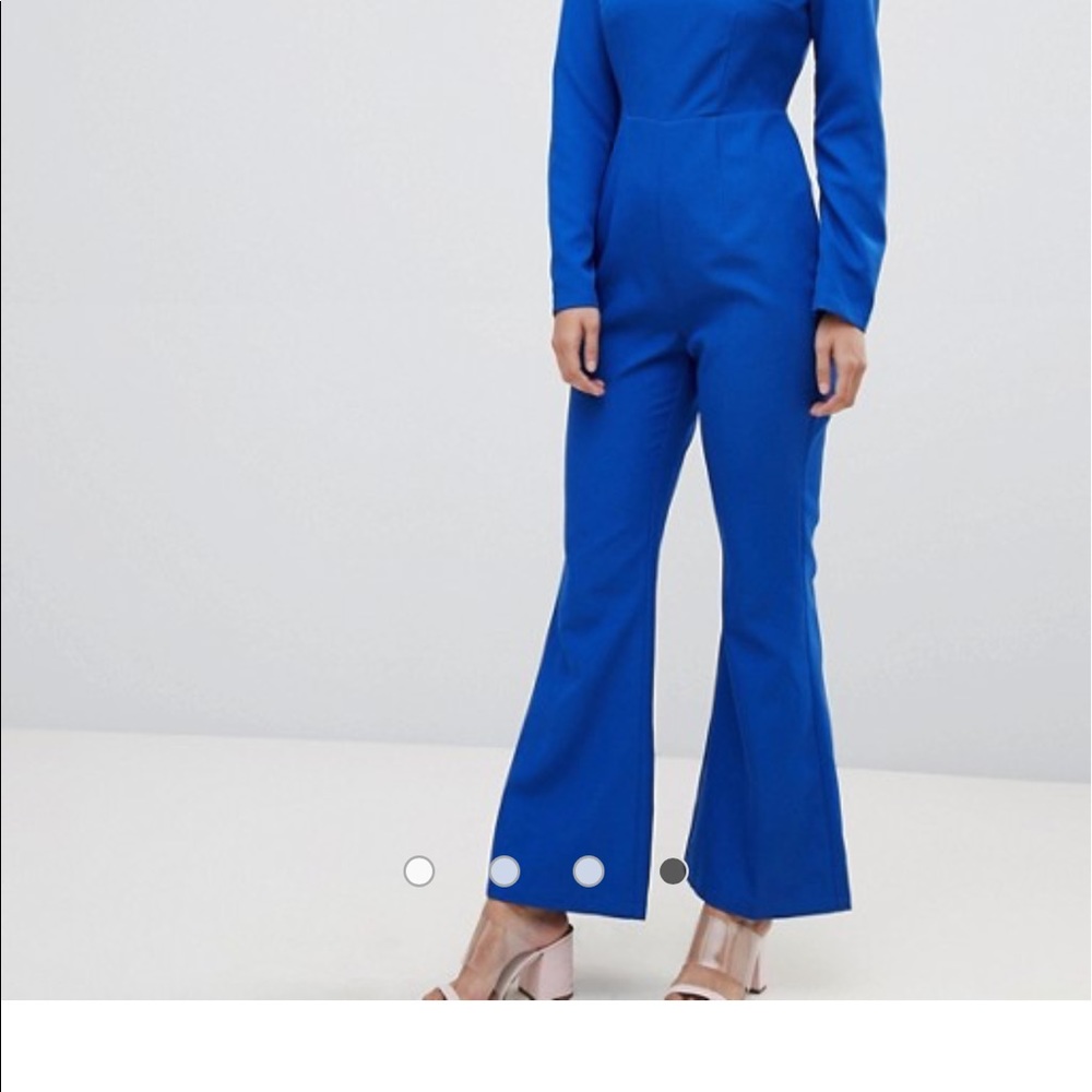 UNIQUE 21/ASOS assymetric long sleeve jumpsuit